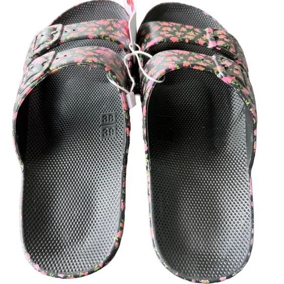 NEW!! FREEDOM MOSES FLORAL SLIDE SANDAL IN SIZE US 8-9 (EU size 38-39) - Picture 9 of 10